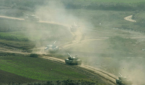 廣州軍區(qū)演練