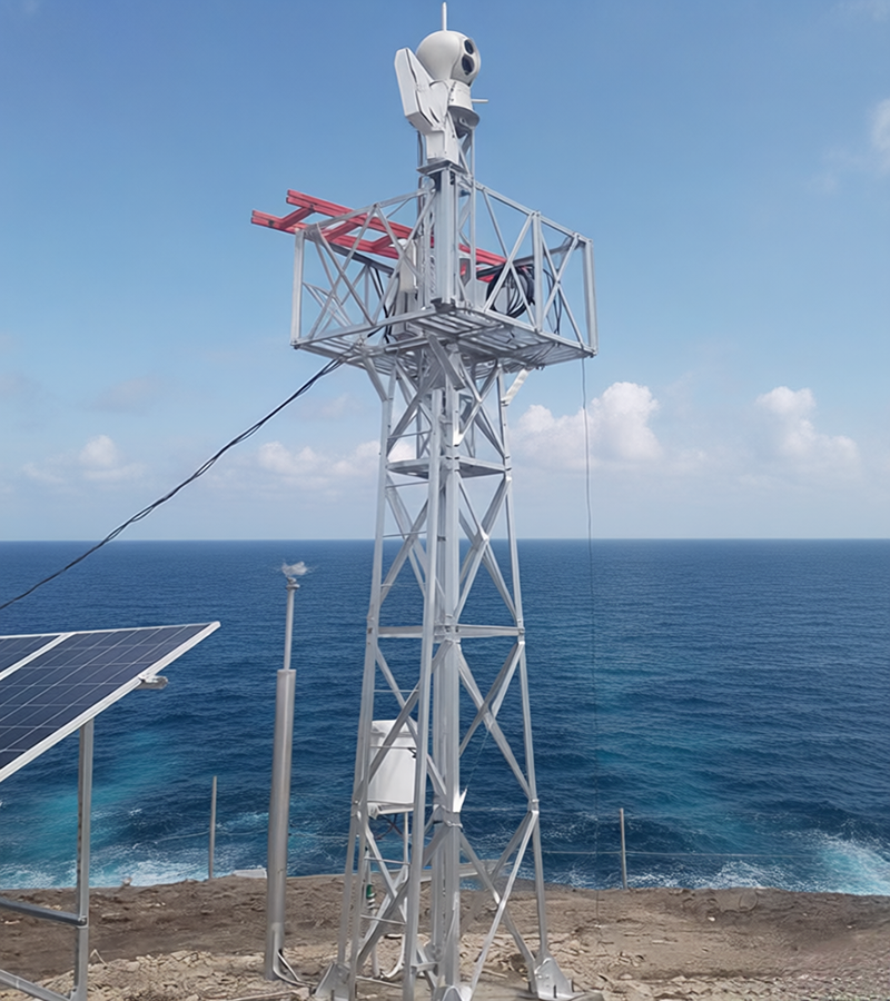 華瑞通雙傳感器光電轉(zhuǎn)臺(tái)：雙光譜協(xié)同+自動(dòng)聚焦，構(gòu)建海岸線入侵監(jiān)控